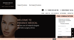 Desktop Screenshot of cosmeticsurgery.ie