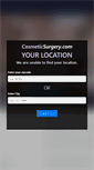 Mobile Screenshot of cosmeticsurgery.com